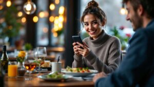 Wer beim Essen kein Handy benutzt, zeigt laut Psychologen diese soziale Reife