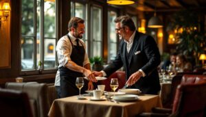 Was bedeutet es laut Psychologie, dem Kellner beim Abräumen zu helfen?