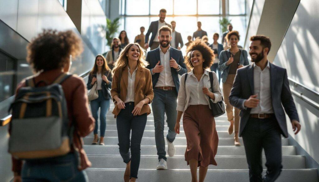 Menschen, die immer Treppe statt Aufzug nehmen, teilen diesen Charakterzug